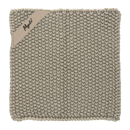 IB Laursen Mynte Topflappen gestrickt in Sand bei Mekea