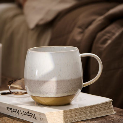 IB Laursen Tasse Agneta dekorative Tasse Mustard Muster B 10,5 × H 9,7 × L 13,5 cm