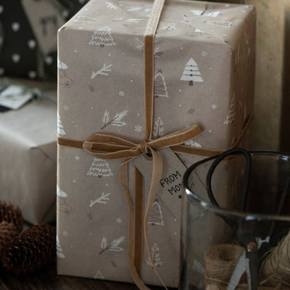 IB Laursen weiches Veloursband Clayfarbe