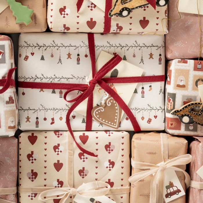 IB Laursen Veloursband für Geschenkverpackungen und Dekoration