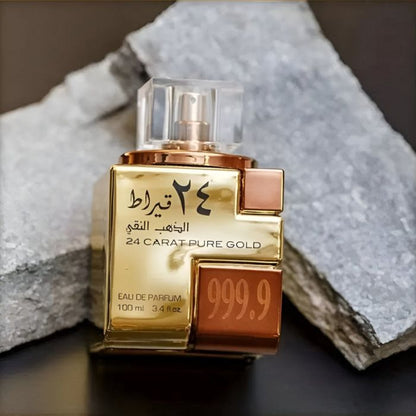 Lattafa 24 Carat Pure Gold Eau de Parfum mit orientalischem Duft