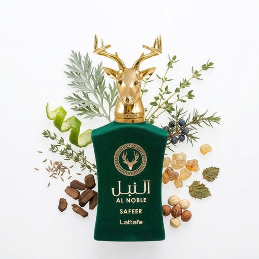 Lattafa Al Noble Safeer Green mit Duftnoten - Eau de Parfum 100 ml bei Mekea