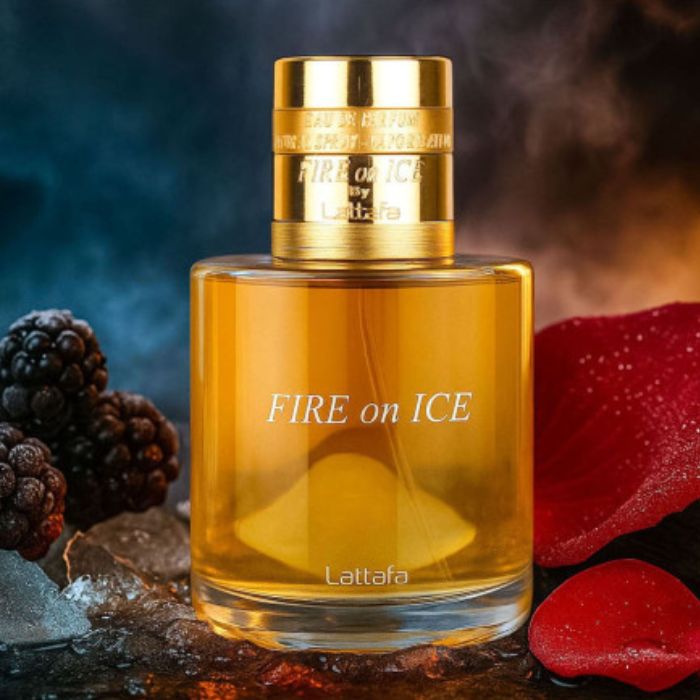 Lattafa Fire On Ice würzig-holziger Unisex Duft