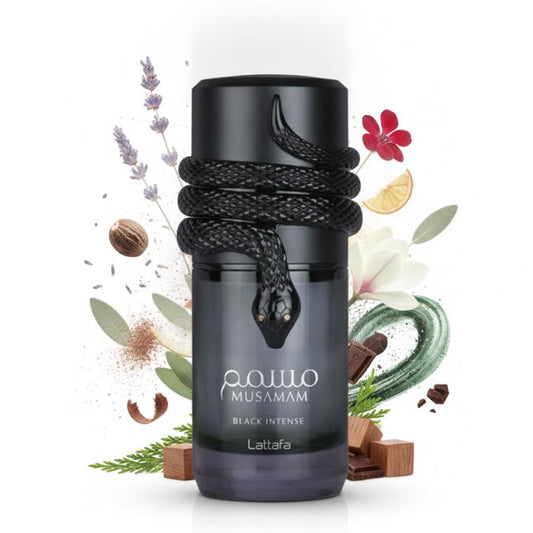 Lattafa Musamam Black Intense holzig-aromatischer Unisex Duft bei Mekea