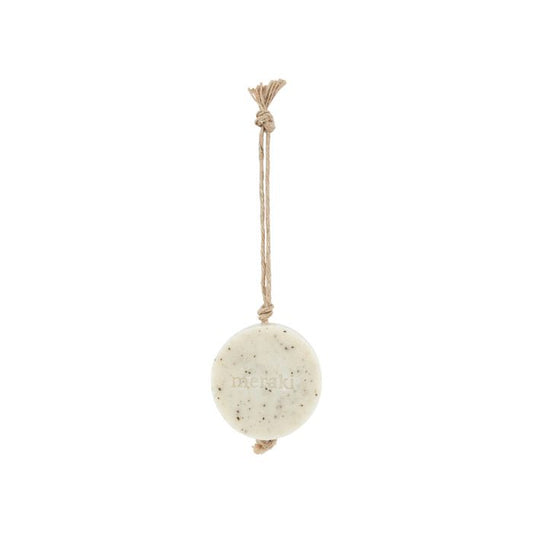 Meraki Seife am Seil Sesame Scrub Beige 150 g mit Kordel