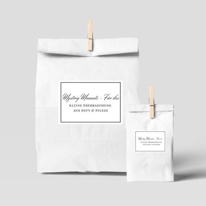 Mekea Mystery Moments – Für ihn, individuell befüllte Geschenk-Tüte aus Duft & Pflegeprodukten