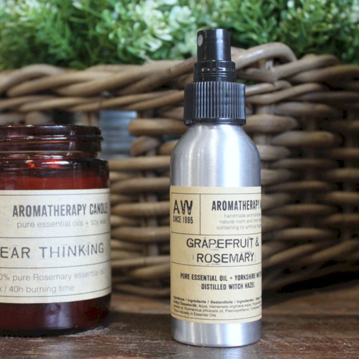 Natürlicher Aromatherapie-Raumduft verschiedene Sorten in Sprayflasche