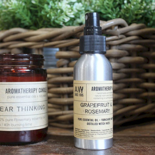 Natürlicher Aromatherapie-Raumduft verschiedene Sorten in Sprayflasche