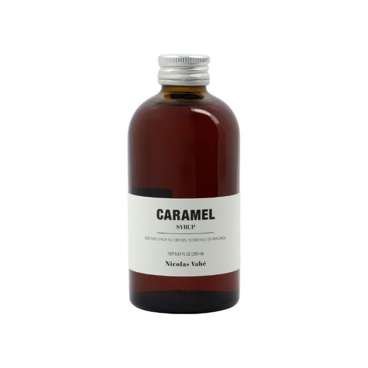 Flasche Karamellsirup von Nicolas Vahé, 280 ml