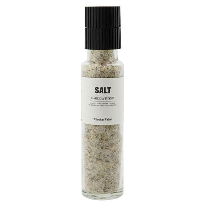 Nicolas Vahé Salt, Garlic & Thyme – Knoblauch-Thymian-Salz, 300 g