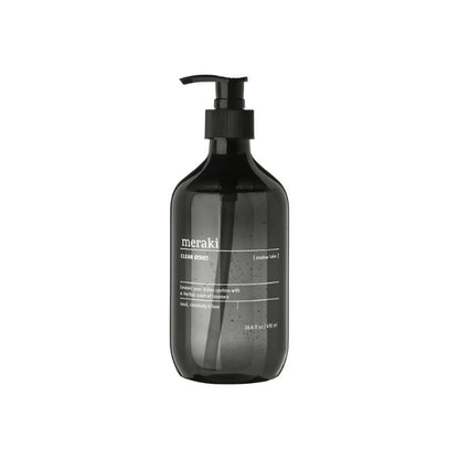 Meraki Spülmittel Shadow Lake – graue Flasche mit Pumpkopf