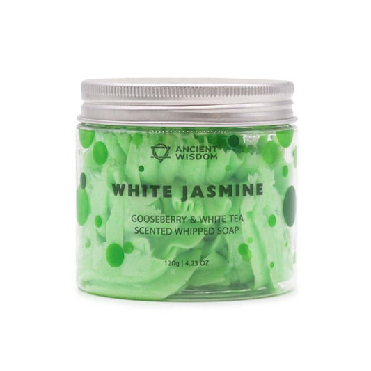  Whipped Soap Stachelbeere & Weisser Tee – cremige Duschseife im Glas